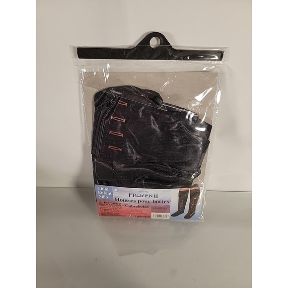 Disney Frozen 2 Princess Anna Boot Covers Halloween Costume Accessory - Picture 3 of 3
